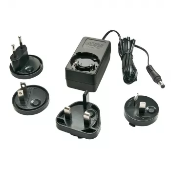 Lindy 12VDC 1,25A mitme riigi toiteplokk, 5,5/2,5 mm, siseruumidesse, 100–240 V, 50/60 Hz, 15 W, 12 V, AC-DC