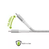USB-A to Lightning kaabel d bramante re-charge Pro BRD kaabel 1,2 m, valge
