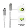USB-A to Lightning kaabel d bramante re-charge Pro BRD kaabel 1,2 m, valge