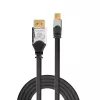 Lindy 0,5 m CROMO Mini DisplayPort–DisplayPort kaabel, 0,5 m, Mini DisplayPort, DisplayPort, isane, isane, 4096 x 2160 pikslit