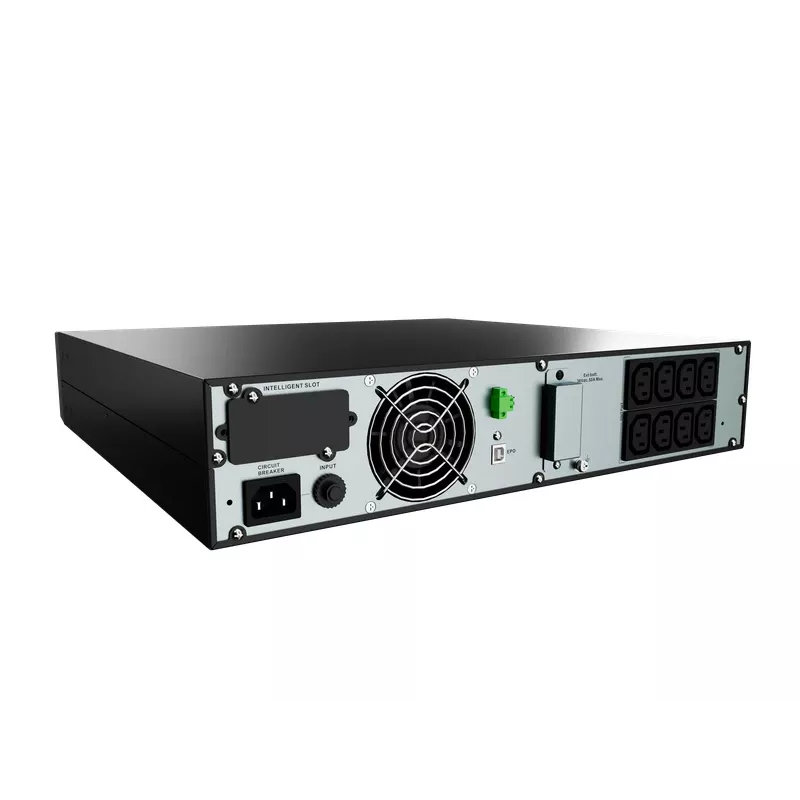 Vertiv Liebert GXE3-1500IRT2UXL katkematu toiteallikas (UPS) Topeltmuundus (Online) 1,5 kVA 1350 W 8 vahelduvvoolupistikut