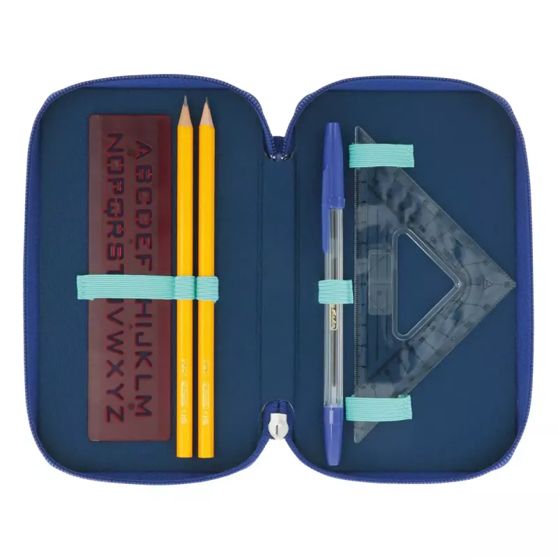 Herlitz TriCase Dip Dye 31 tk sinine türkiis polüester 190x115x70 mm