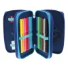 Herlitz TriCase Dip Dye 31 tk sinine türkiis polüester 190x115x70 mm
