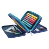 Herlitz TriCase Dip Dye 31 tk sinine türkiis polüester 190x115x70 mm