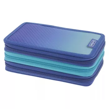 Herlitz TriCase Dip Dye 31 tk sinine türkiis polüester 190x115x70 mm