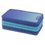 Herlitz TriCase Dip Dye 31 tk sinine türkiis polüester 190x115x70 mm
