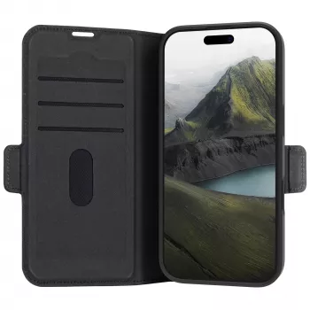dbramante1928 Oslo Pro - iPhone 16 Pro - Must, Folio, Apple, iPhone 16 Pro, 16 cm (6,3 tolli), Must