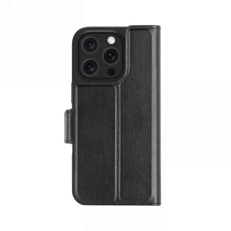 dbramante1928 Oslo Pro - iPhone 16 Pro - Must, Folio, Apple, iPhone 16 Pro, 16 cm (6,3 tolli), Must