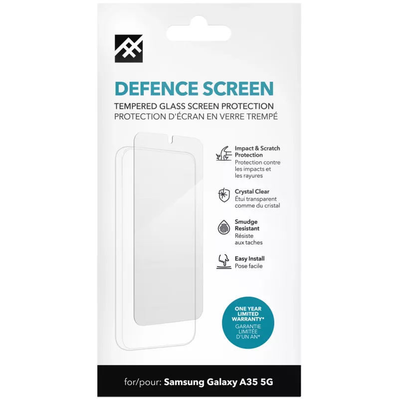 IFROGZ Defence läbipaistev ekraanikaitse Samsung 1 tk