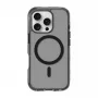 Telefonikott LAUT CRYSTAL MATTER X iPhone 16 Pro jaoks, läbipaistev/must, PC+TPU, 6,1-tollisele ekraanile
