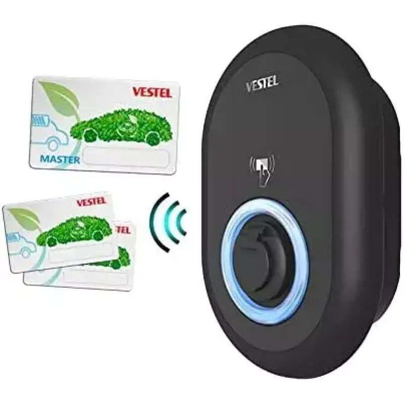 Wallbox Vestel EVC04-AC11SWA-T2P7 nutikas elektriauto laadija 11 kW 7 m kaabliga