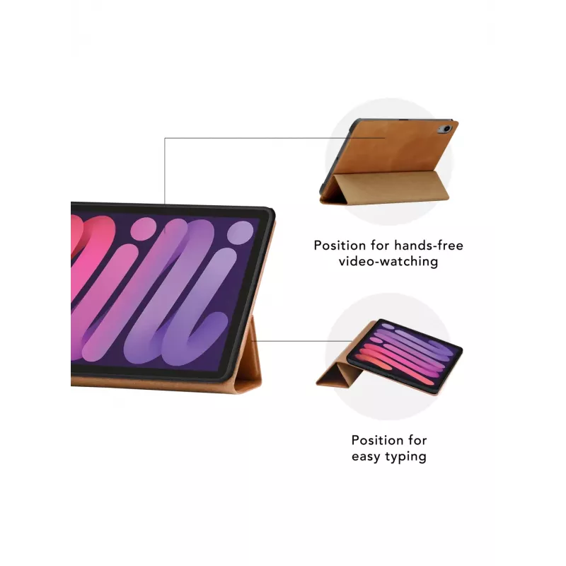 Folio case d bramante iPad Pro 11 tolli (M5 2025 / M4 2024) — täisteranahk, aluserežiim