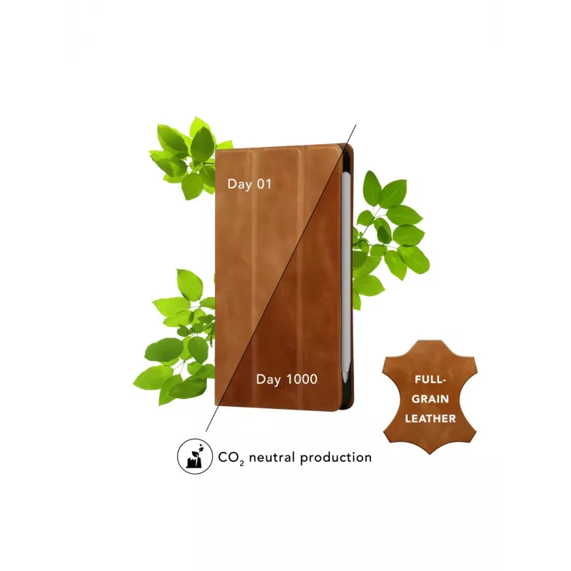 Folio case d bramante iPad Pro 11 tolli (M5 2025 / M4 2024) — täisteranahk, aluserežiim