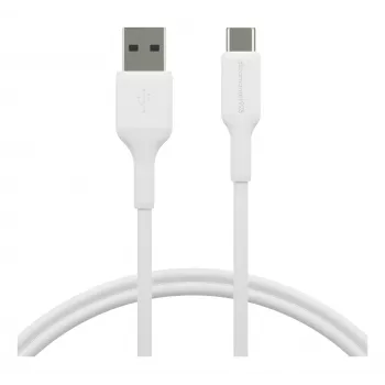 dbramante1928 re-charge - kaabel 1 m USB-A USB-C-le - W, 1 m, USB A, USB C, USB 2.0, 0,48 Gbit/s, valge