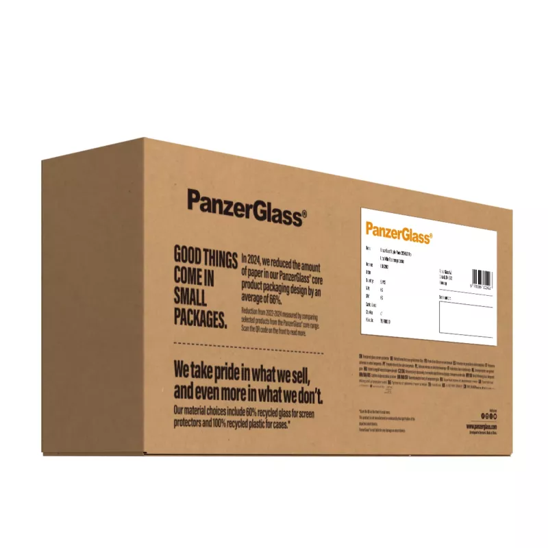PanzerGlass ® ekraanikaitse iPhone 16 Pro | Ultra-Wide Fit | HULGIPAKEND