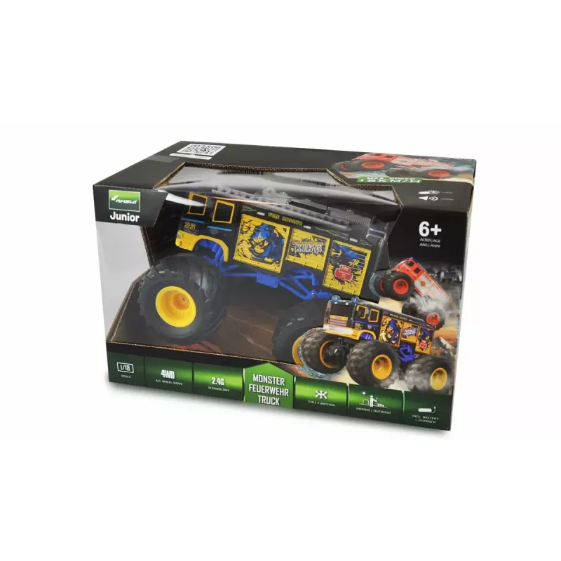 Monster truck Amewi 22482 raadio teel juhitav elektrimootor 1:18