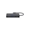 Rapoo UCM-2005 liidesekaarte/adapter 3,5 mm DisplayPort HDMI RJ-45 USB 3.2 Gen 1 USB USB-C
