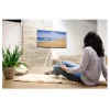 Hama 00220871 TV kinnitus/statiiv 190.5 cm (75 tolli) Valge