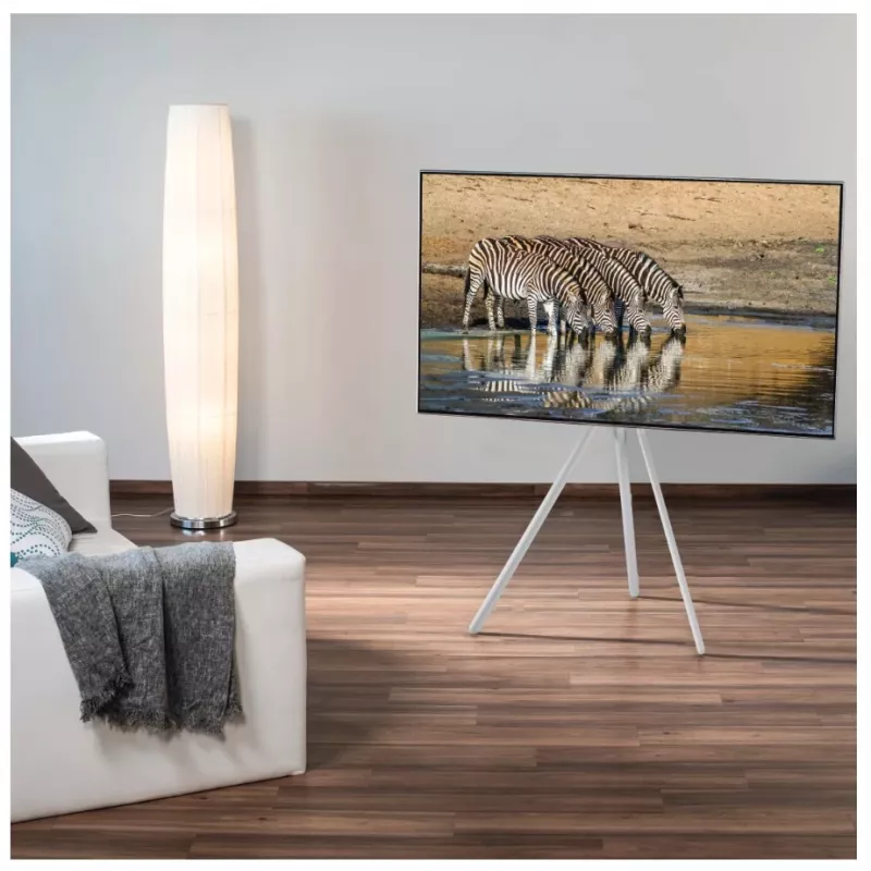 Hama 00220871 TV kinnitus/statiiv 190.5 cm (75 tolli) Valge