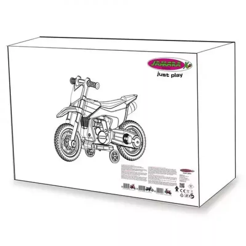 Sõidumootorratas Jamara Power Bike akutoitel 4 ratast