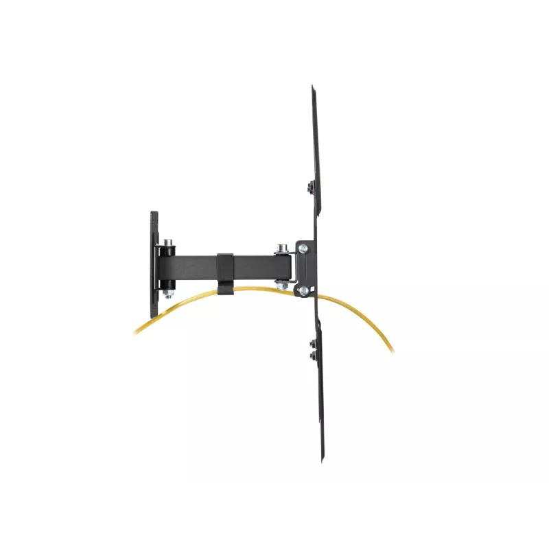 Equip 23 tolli kuni 55 tolli täisliigutusega teleri seinakinnitusklamber, 100 x 100 mm, 400 x 400 mm, -8 - 5°, -90 - 90°, roostevaba teras, must