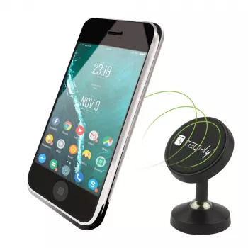Techly I-SMART-UNI7 hoidik Passiivne hoidik Mobiiltelefon/nutitelefon Must
