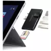 USB-jaotur Terratec CONNECT Pro2 juhtmega USB 3.2 Gen 1 must
