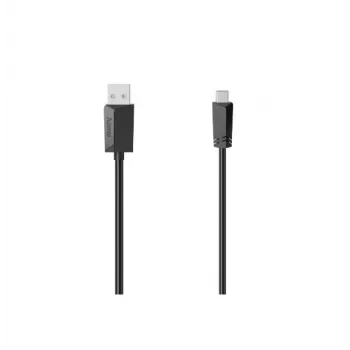 Hama 00074260 USB-kaabel USB 2.0 1,5 m USB A Mini-USB B Must