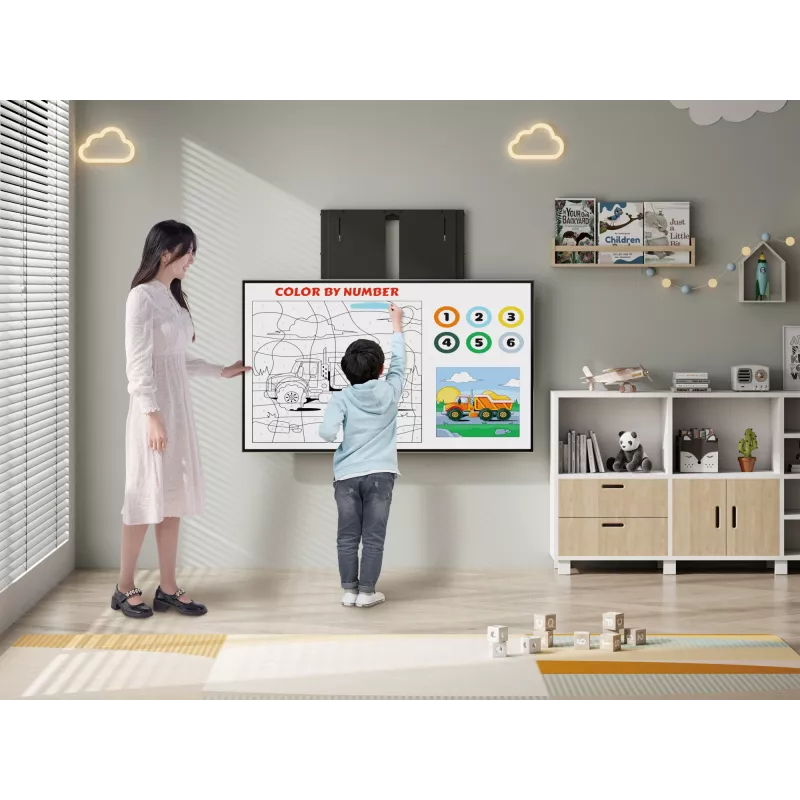 Equip 60-tolline - 100-tolline interaktiivne üles-alla liigutatav TV seinakinnitus
