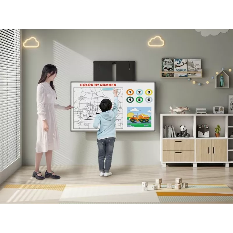 Equip 60-tolline - 100-tolline interaktiivne üles-alla liigutatav TV seinakinnitus