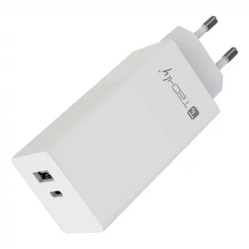 Techly IPW-PD100W-WH mobiilseadme laadija Akupank, Nutitelefon, Tahvelarvuti, Universaalne Valge Kiirlaadimine Sisetingimustesse