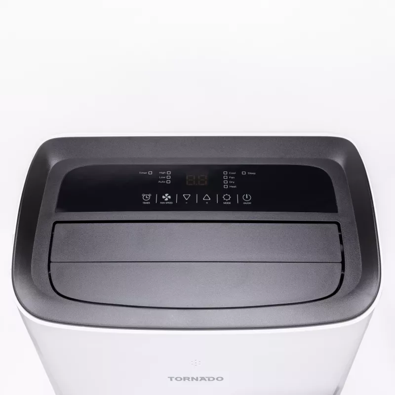 TORNADO TPYAB-09ABG | 9000 BTU (2,64 kW) teisaldatav õhukonditsioneer ja soojuspump, Wi-Fi