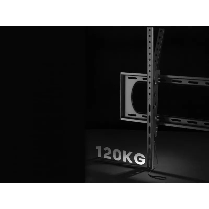 Equip 60-tolline kuni 120-tolline tugevdatud kaldega telerikinnitusraud Maksimaalne kandevõime 120 kg Minimaalne ekraanisuurus 60 tolli Maksimaalne ekraanisuurus 120 tolli
