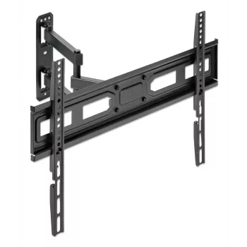 Manhattan seinale kinnitus teleritele ja monitoridele (täisliigutus), ekraanidele 32 tolli kuni 65 tolli, VESA ühilduvus: kõik vahemikus 100x100 mm kuni 600x400 mm – kontrollige nelja kinnitusava mõõtmeid ekraani tagaküljel, et veenduda sobivuses, max 35 kg, must, kronstein, eluaegne garantii
