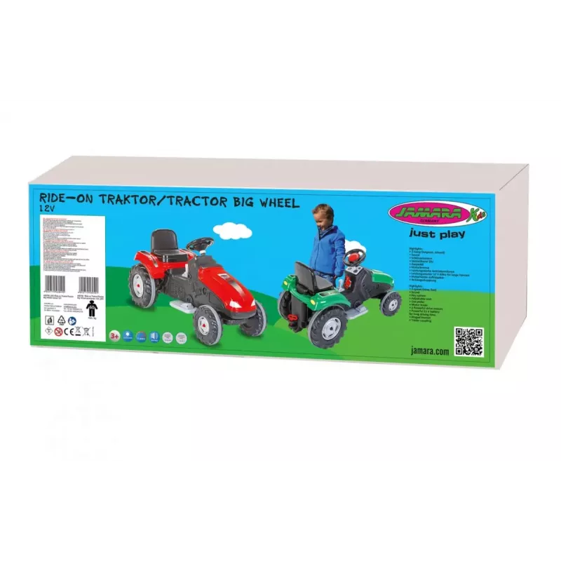 Akuga sõidetav traktor Jamara Big Wheel 460785