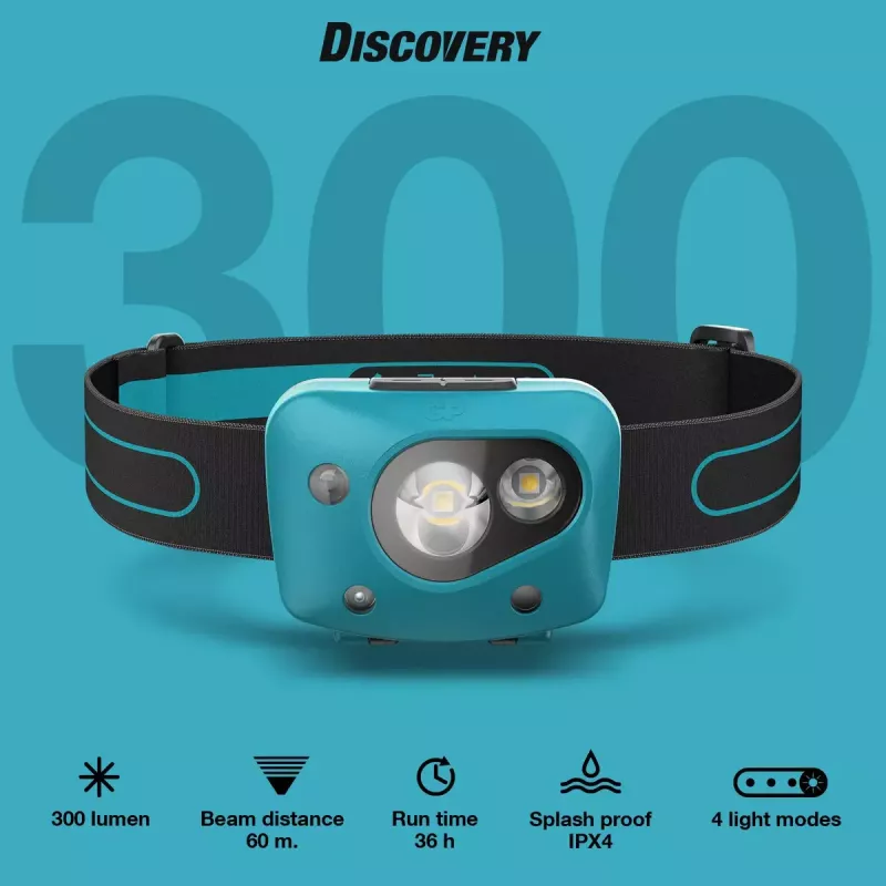 Pealamp GP Lighting Discovery Teal LED 300 lm IPX4