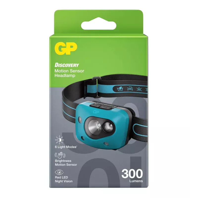 Pealamp GP Lighting Discovery Teal LED 300 lm IPX4