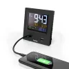 Hama Dual-USB digitaalne äratuskell must