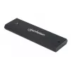 Manhattan M.2 NVMe SSD-korpus, USB-C emane ühendus, 10 Gbps (USB 3.2 Gen2 ehk USB 3.1), UASP-ühilduv, SuperSpeed+ USB, alumiinium, must, kolmeaastane garantii