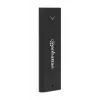 Manhattan M.2 NVMe SSD-korpus, USB-C emane ühendus, 10 Gbps (USB 3.2 Gen2 ehk USB 3.1), UASP-ühilduv, SuperSpeed+ USB, alumiinium, must, kolmeaastane garantii