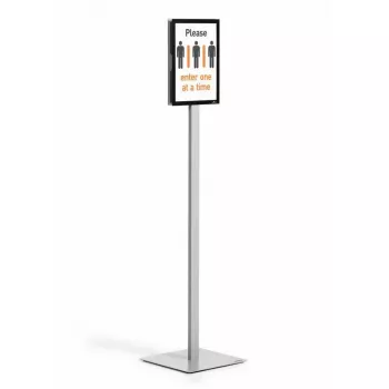 Durable INFO STAND BASIC A4 infostend metall plastikust hall