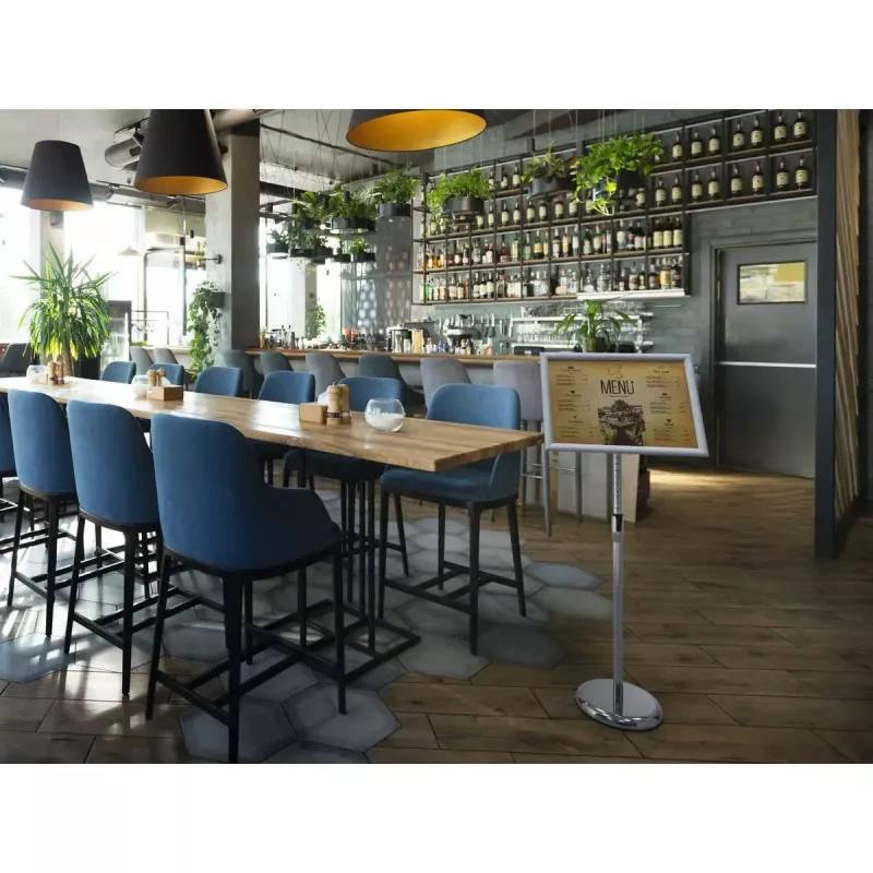 Infostend Durable 479923 A3 Alumiinium Plastik Teras Kõrgus 1290 mm