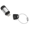 Võtmehoidjaga taskulamp TROIKA ECO CHARGE must hall LED USB