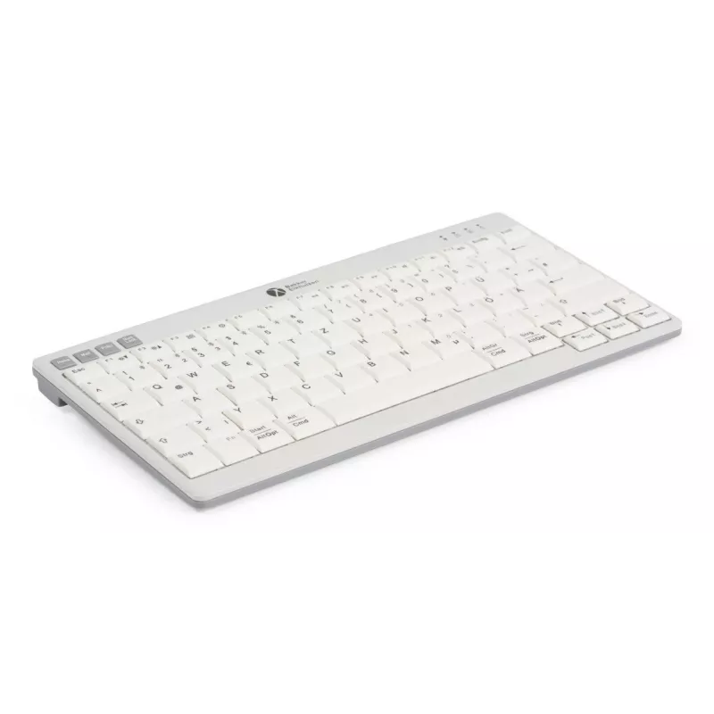 BakkerElkhuizen UltraBoard 950 V2 Wireless UK Qwerty, Tenkeyless (80–87%), juhtmega ja juhtmevaba, USB + Bluetooth, käärikuklahv, QWERTY, tumehall, helehall