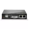 Lindy KVM üle IP pöördus, DVI-I, USB ja PS/2, juhtmega, 1920 x 1200 pikslit, metall, CE, UKCA, FCC, CP65, DVI-I, 5 V