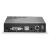 Lindy KVM üle IP pöördus, DVI-I, USB ja PS/2, juhtmega, 1920 x 1200 pikslit, metall, CE, UKCA, FCC, CP65, DVI-I, 5 V