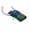 Ümbris Herlitz New Batik mobiiltelefoniümbris Universal Must Sinine Roheline