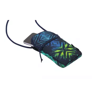 Ümbris Herlitz New Batik mobiiltelefoniümbris Universal Must Sinine Roheline