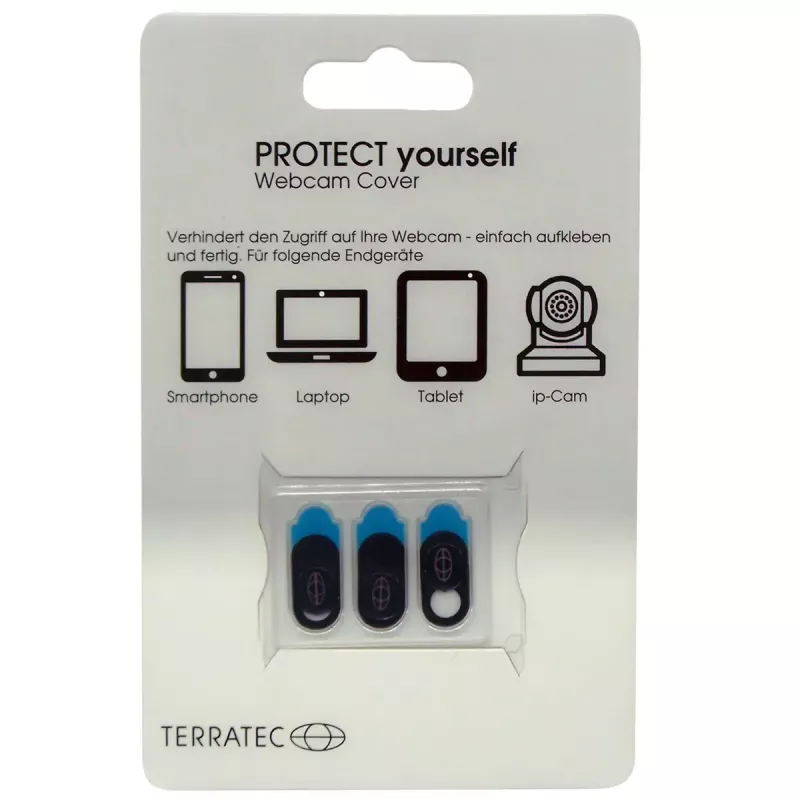 TerraTec PROTECT yourself veebikaamera kate, must, 3 tk pakis