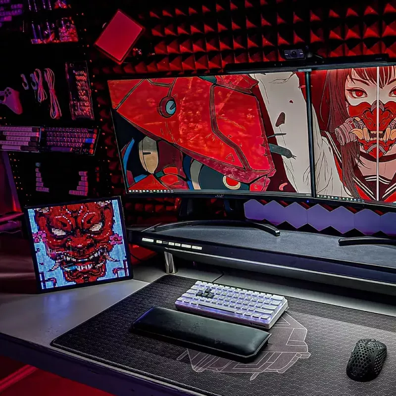 Digitaalne pildiraam Divoom Pixoo64 Must Wi-Fi 64x64 RGB LED